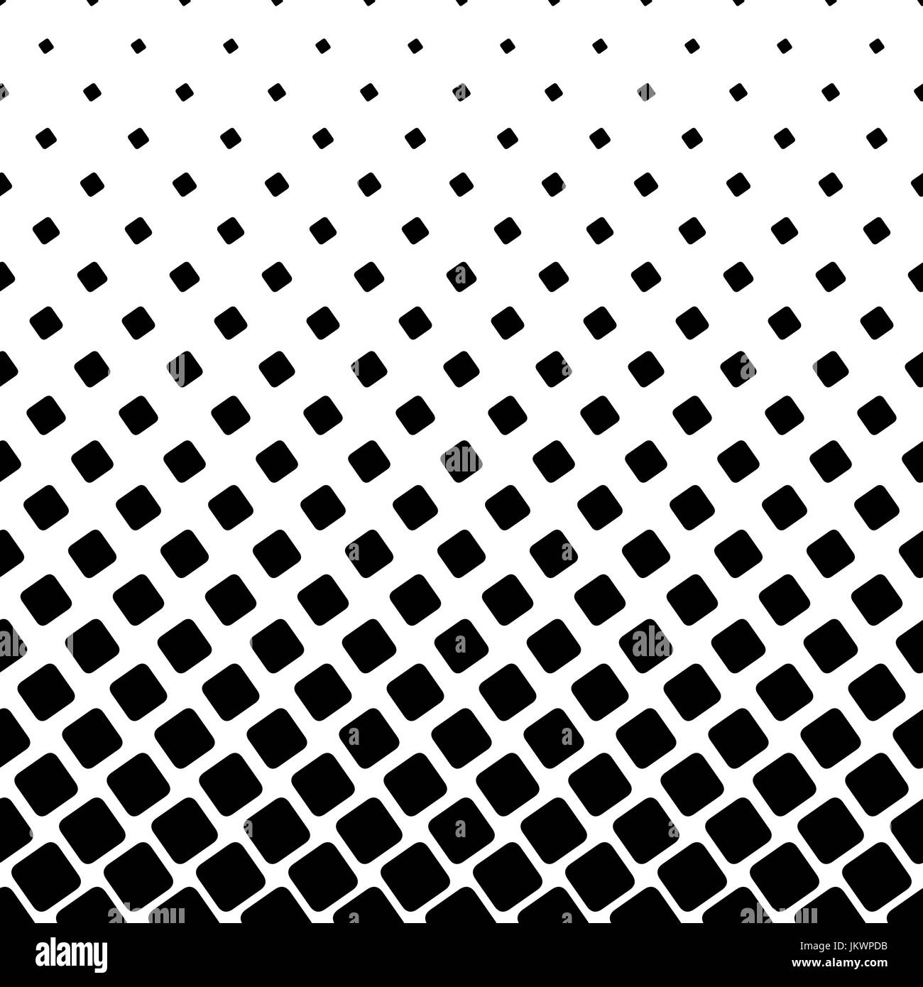 Monochrome square pattern - halftone abstract vector background graphic ...