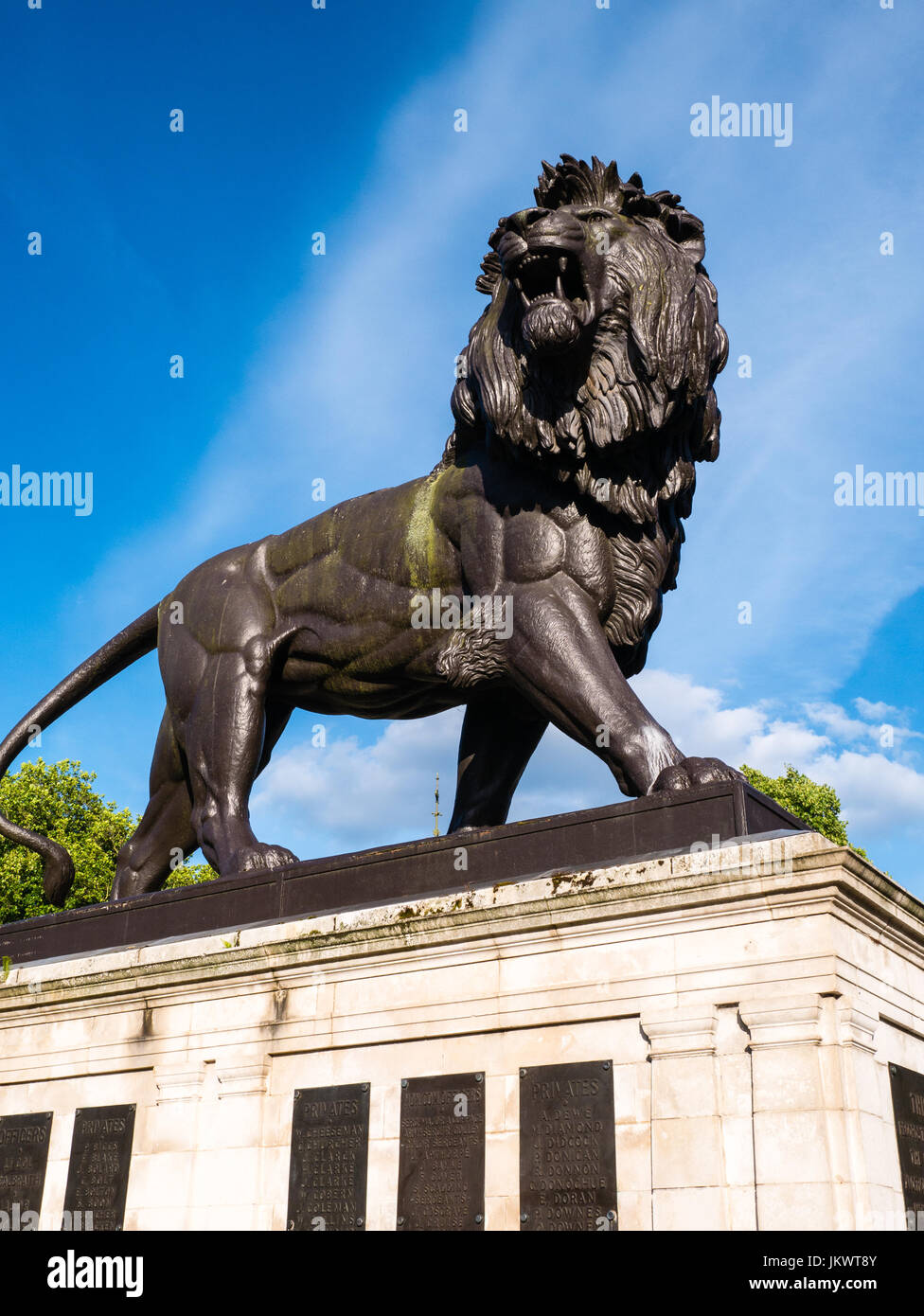 Maiwand Lion, Forbury Gardens, Reading, Berkshire, England, UK, GB. Stock Photo