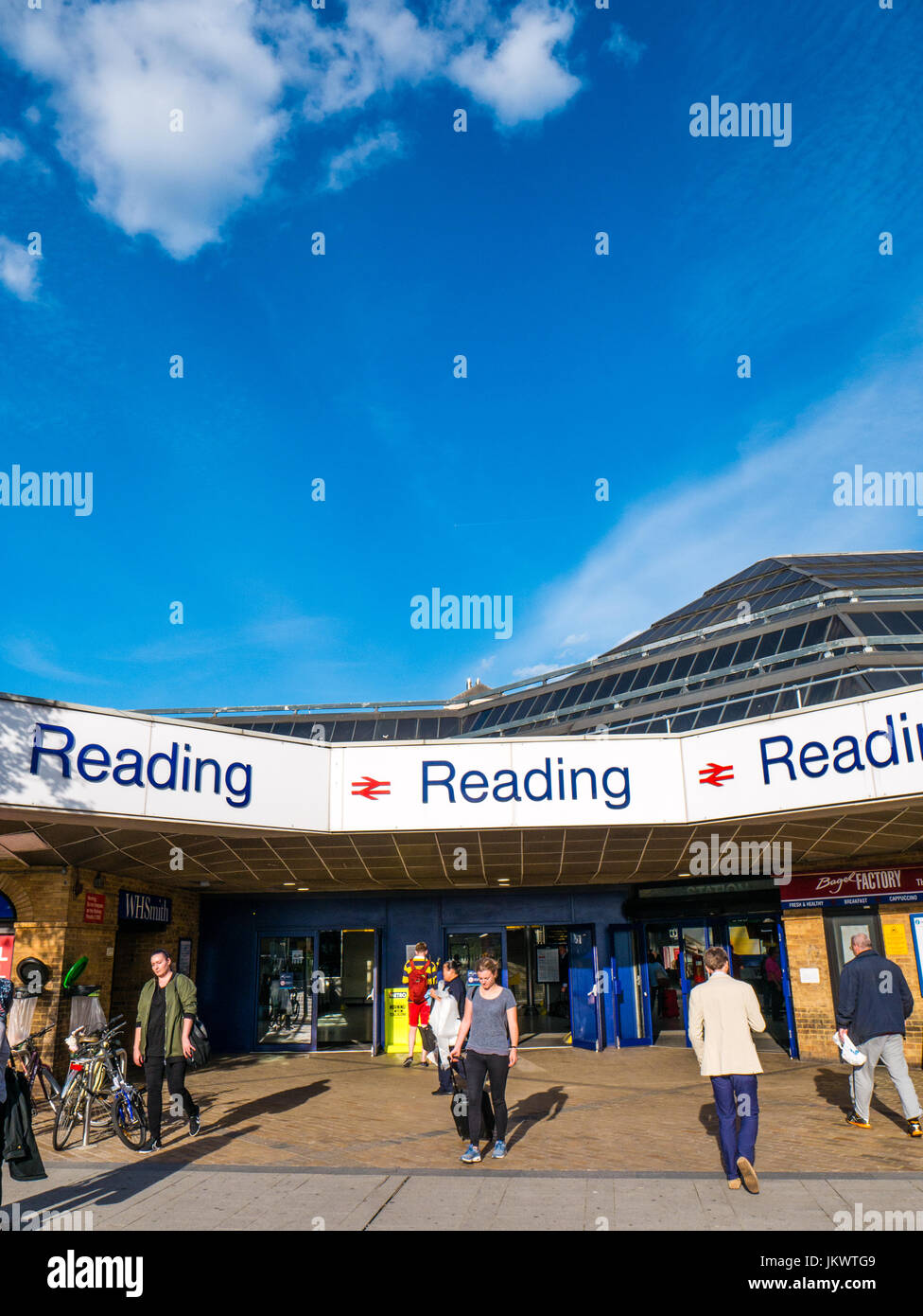 Reading Rail Station, Reading, Berkshire, England Stock Photo