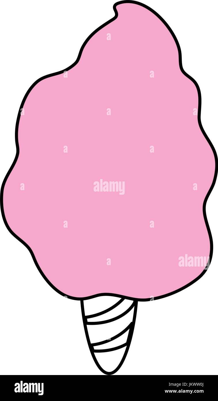 delicious cotton candy icon image Stock Vector Image & Art - Alamy