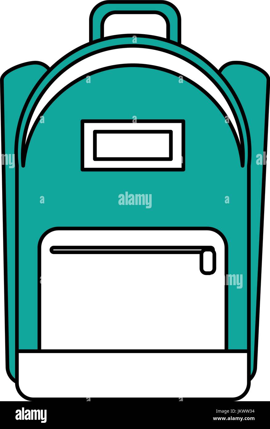school backpack icon image Stock Vector Image & Art - Alamy