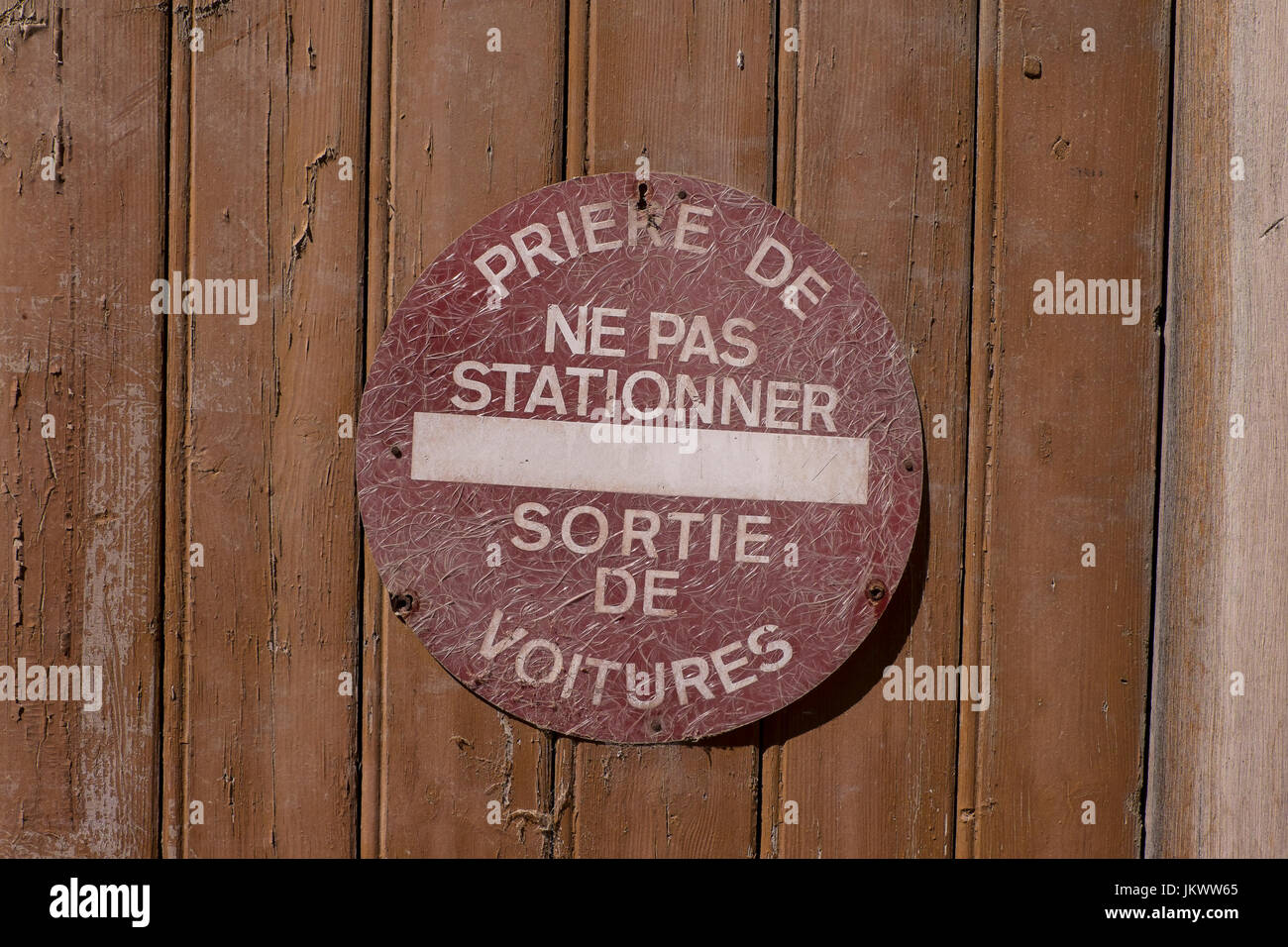 Sortie de voitures sign hi-res stock photography and images - Alamy