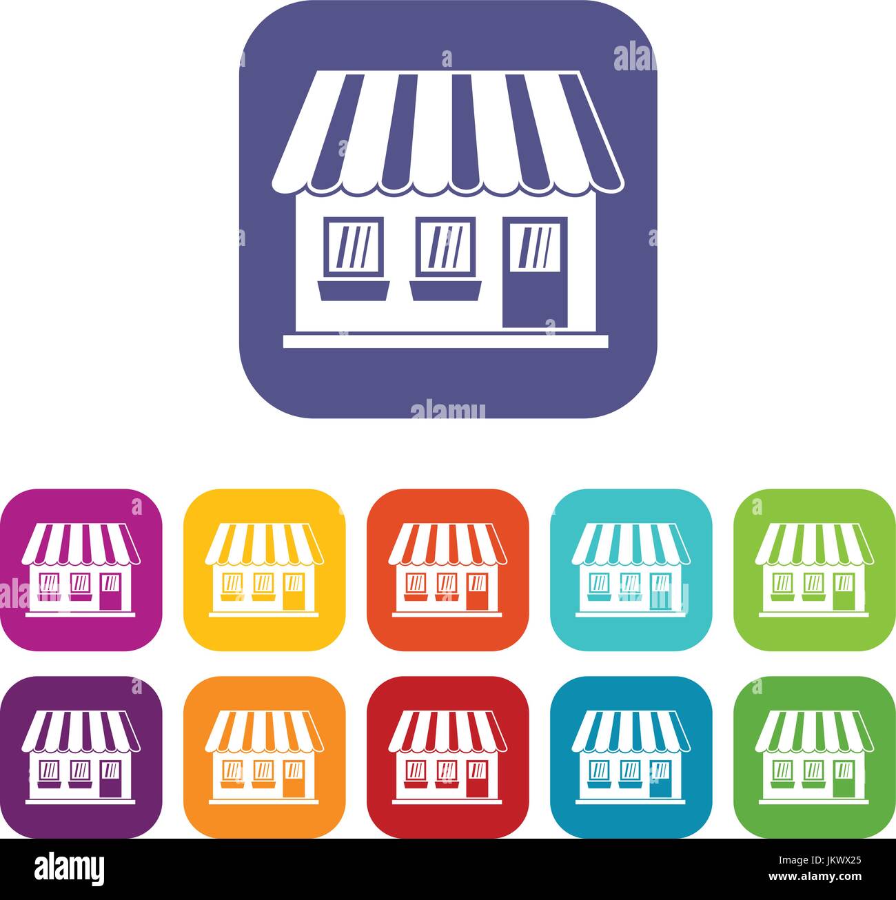 Shop icons set Stock Vector Image & Art - Alamy