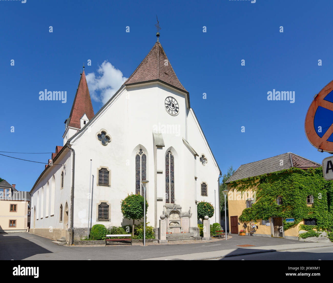 church Nikolauskirche, Gresten, Mostviertel, Niederösterreich, Lower Austria, Austria Stock Photo