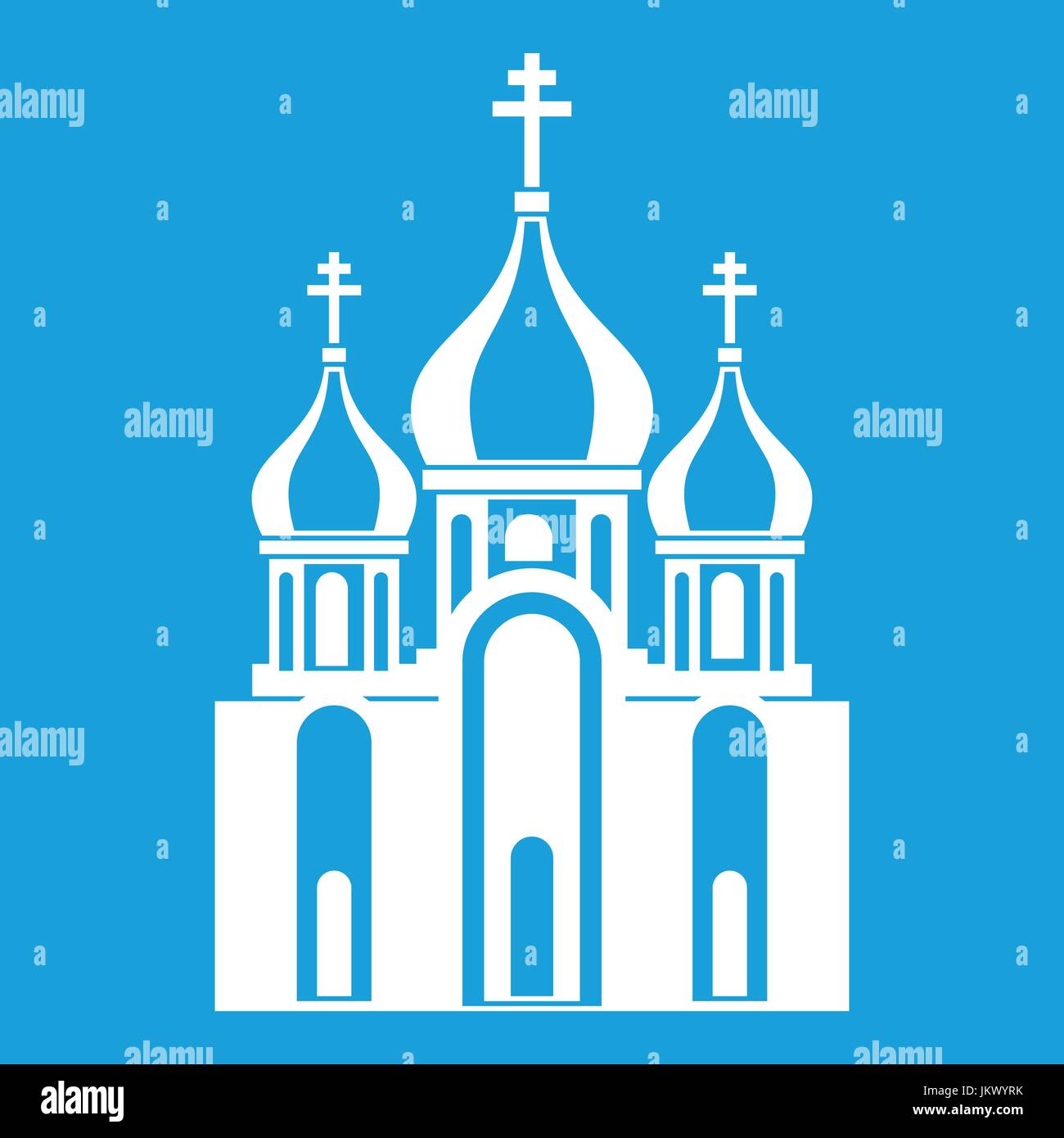 Church building icon white Stock Vector Image & Art - Alamy