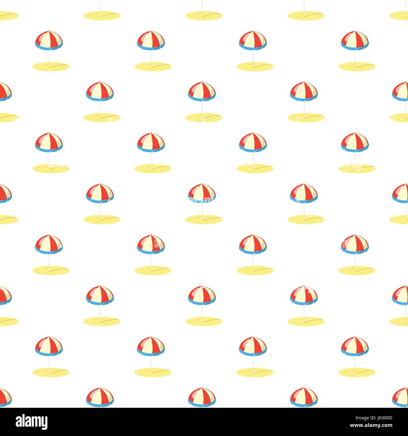 Beach umbrella pattern Stock Vector Image & Art - Alamy