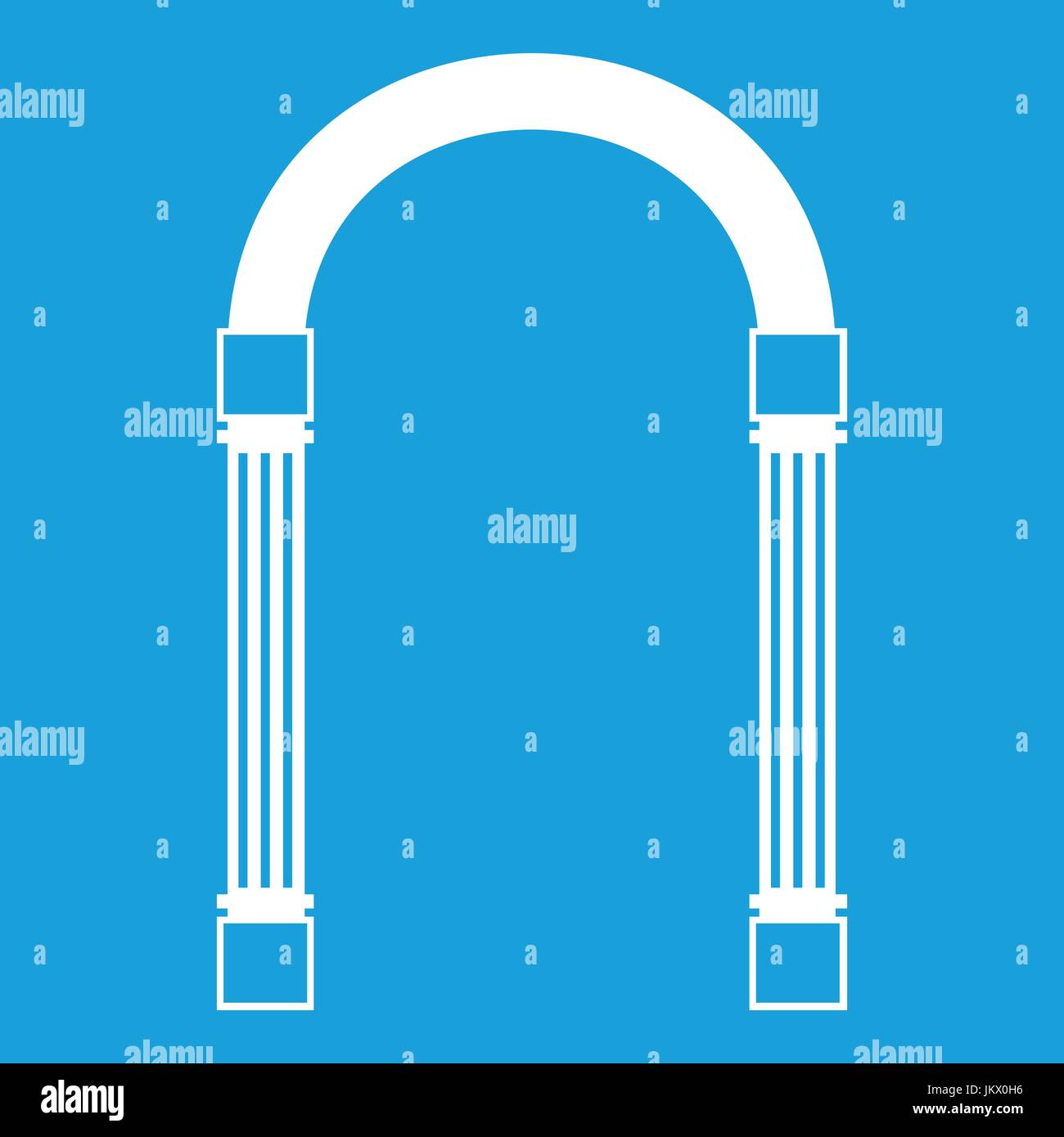 Arch icon white Stock Vector Image & Art - Alamy