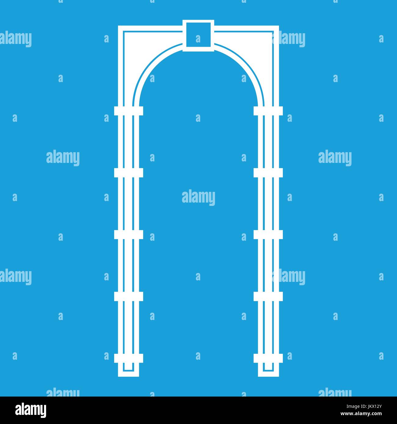 Arch icon white Stock Vector Image & Art - Alamy
