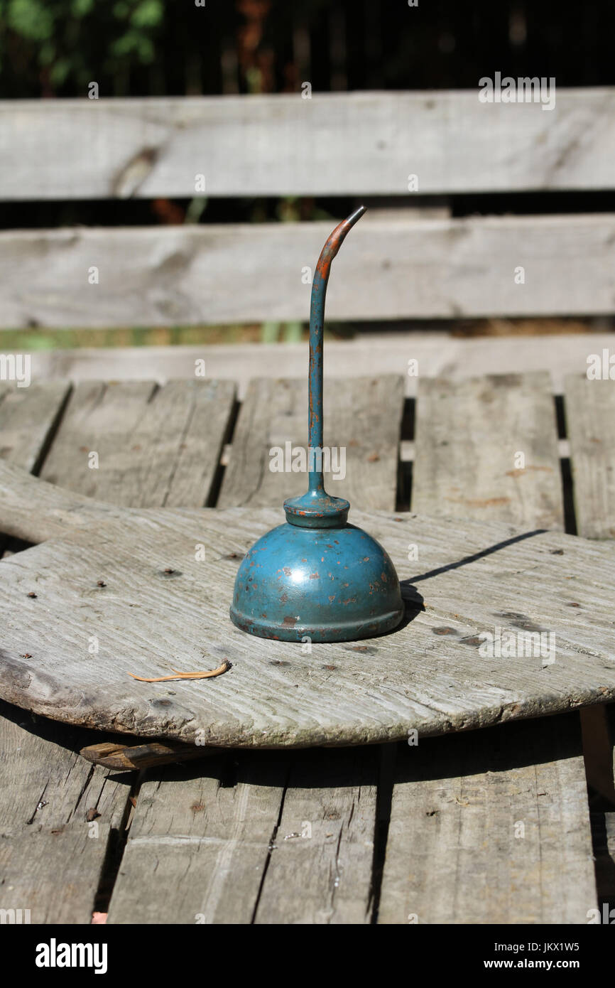 Old grease container hires stock photography and images Alamy