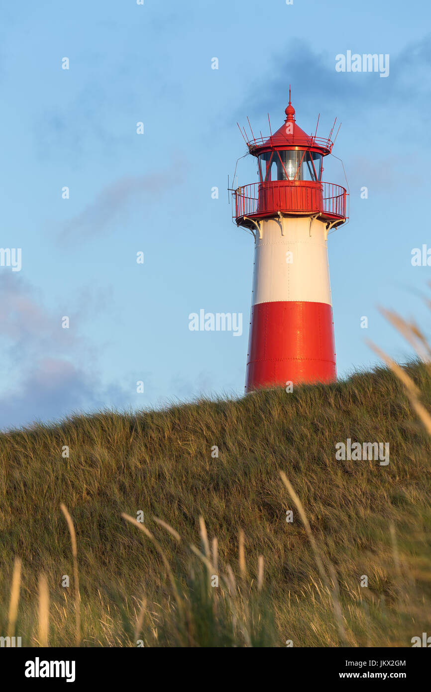 Lighthouse List - Sylt, Germany Stock Photo