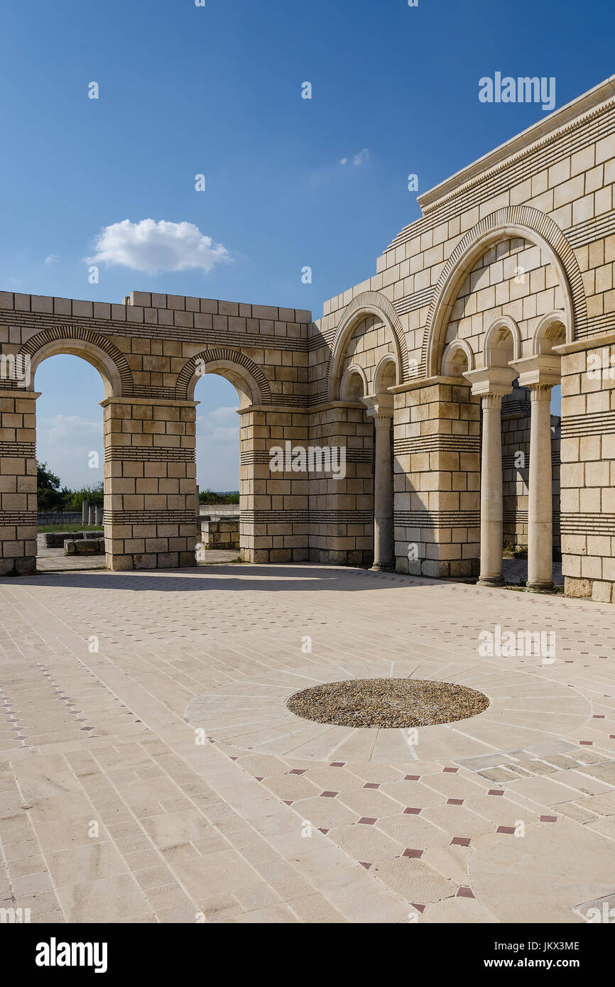 The Great Basilica in Pliska, Bulgaria Stock Photo - Alamy