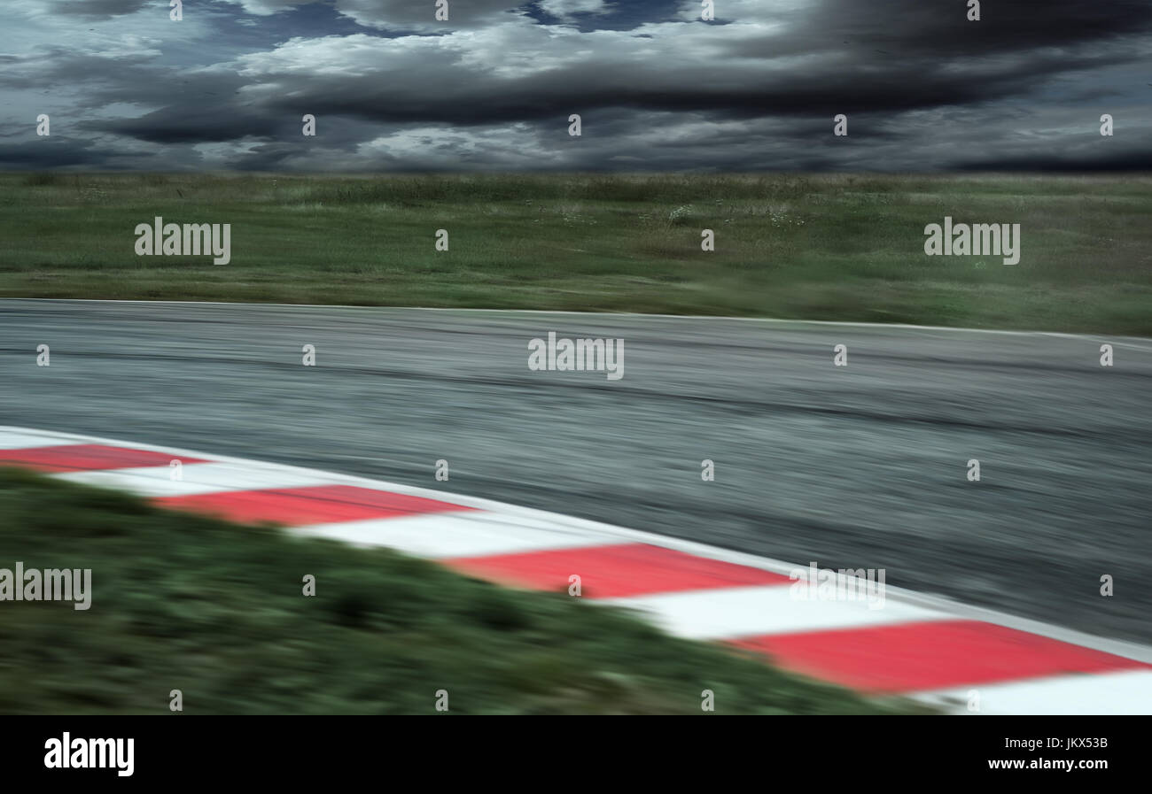 Car race track empty hi-res stock photography and images - Alamy
