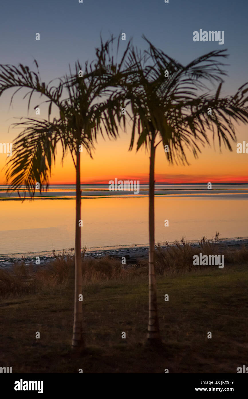 Sunset at Karumba, Queensland, Australia Stock Photo Alamy