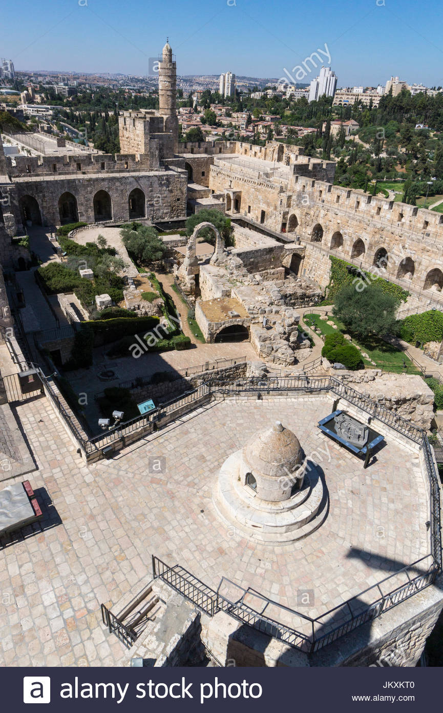 Citadel Jerusalem Museum High Resolution Stock Photography and Images ...