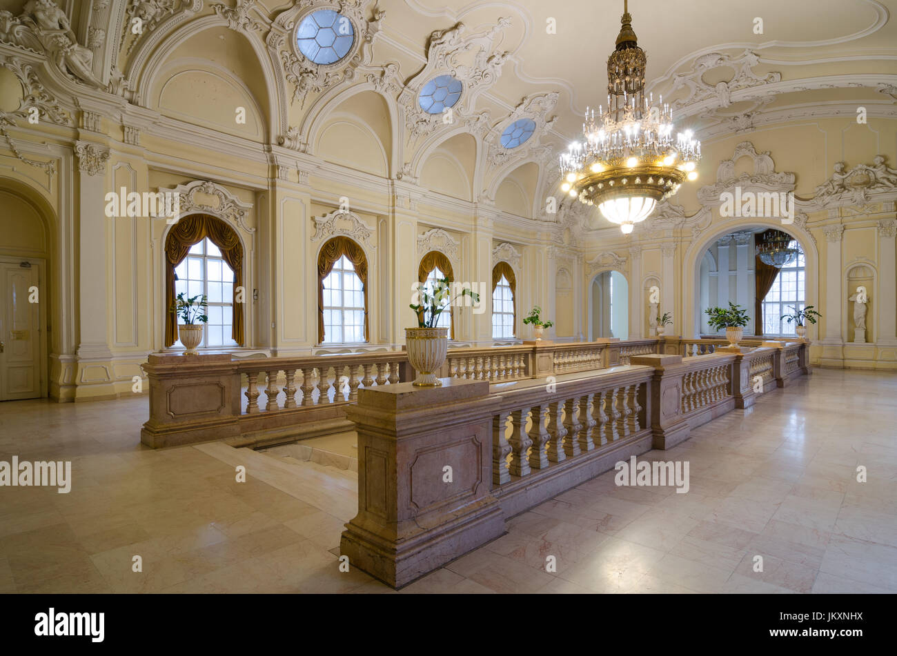 BUDAPEST HUNGARY FEBRUARY 23 2016 The Interior Of The Castle budapest-hungary-february-23-2016-the-interior-of-the-castle