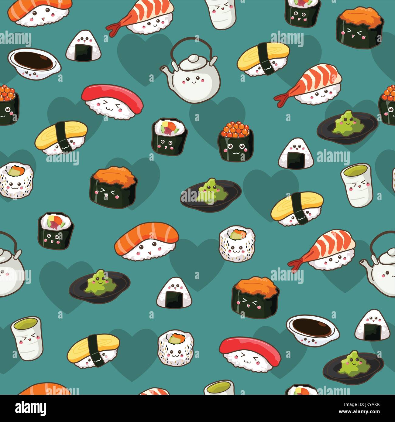 Cute Sushi Wallpaper
