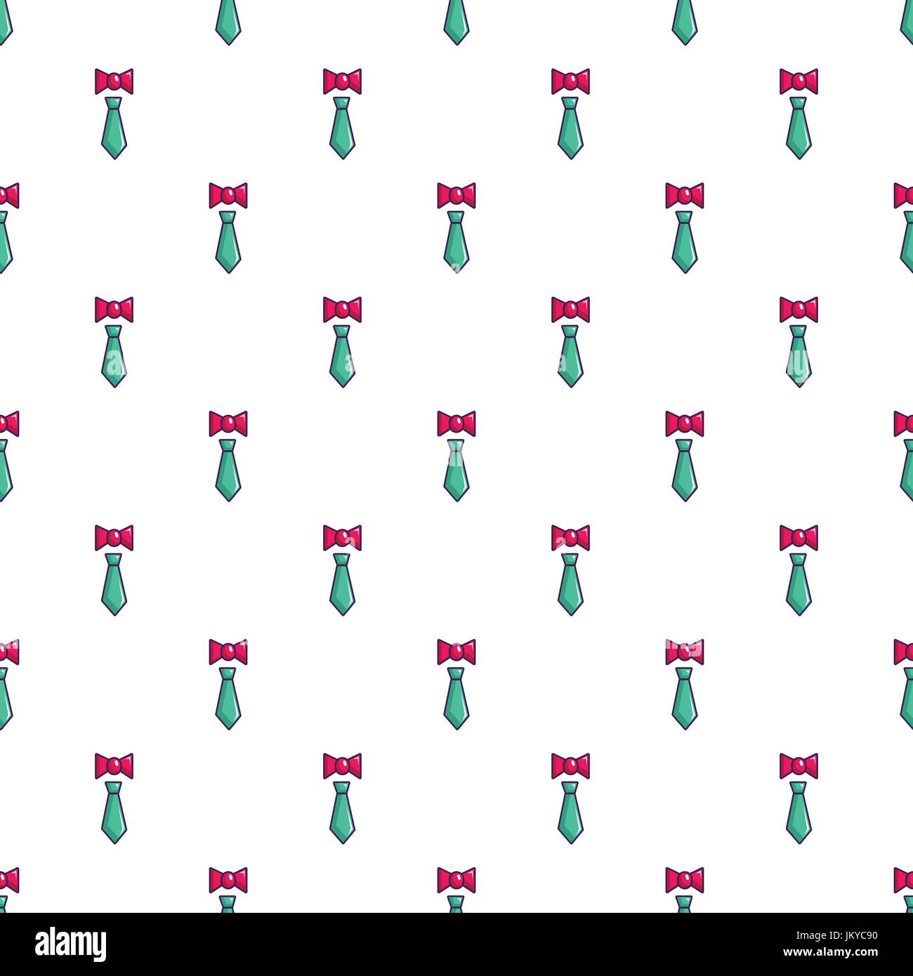 Tie and bow tie pattern Stock Vector Image Art Alamy