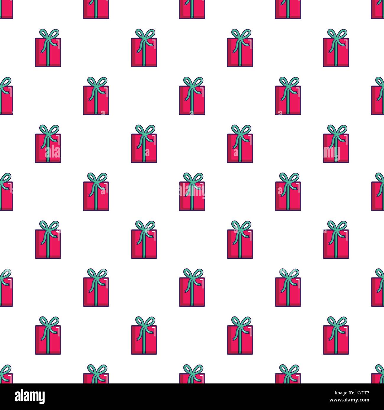 Pink gift box pattern Stock Vector Image & Art - Alamy