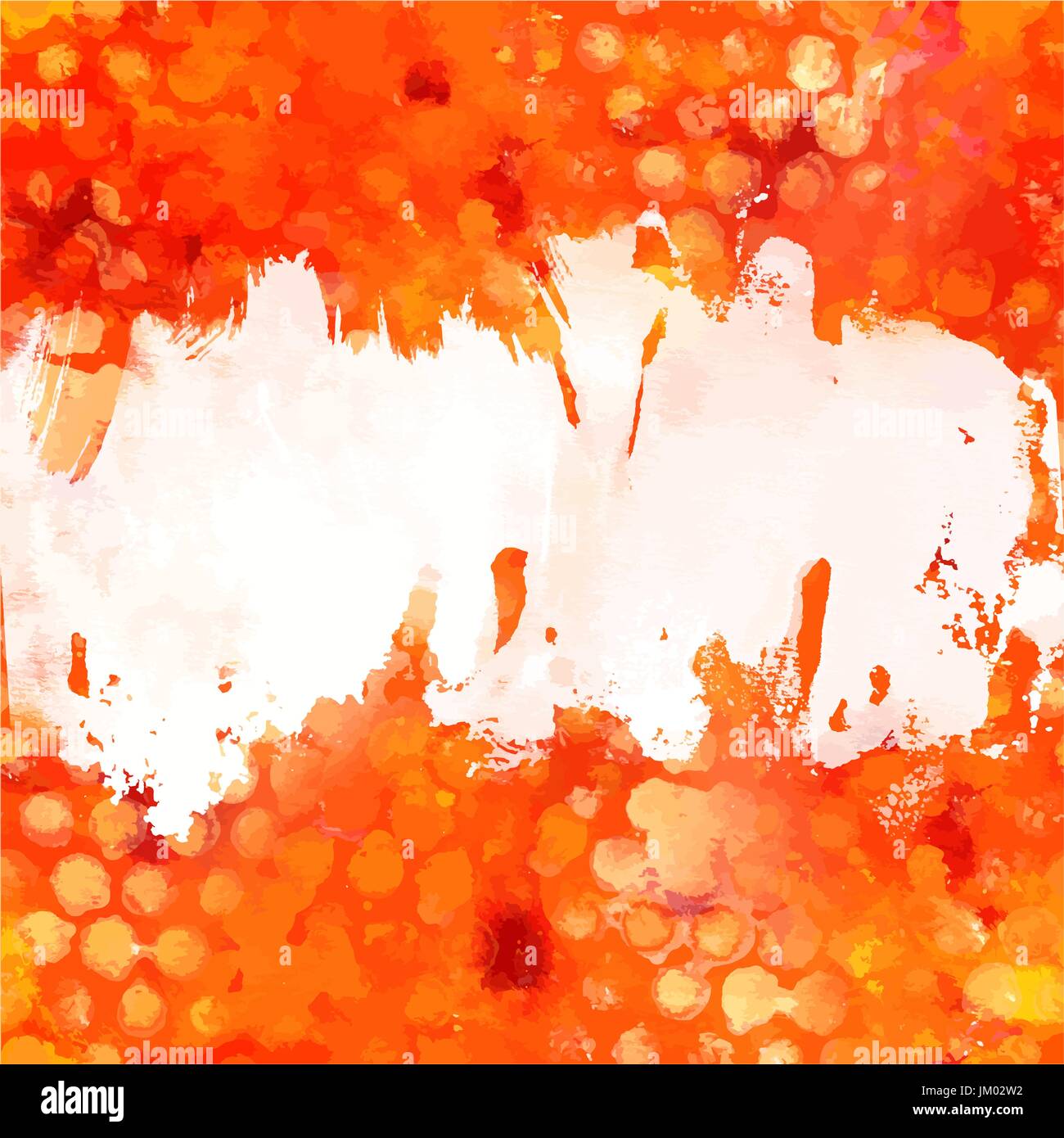 Red and yellow vector background texture with copy space Stock Vector