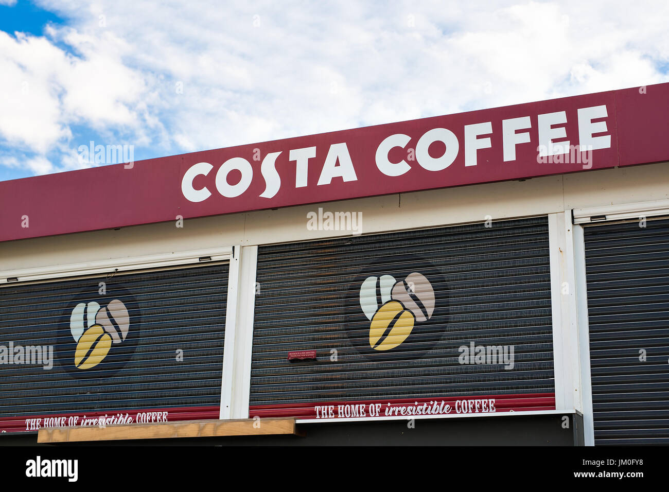 PROTARAS, CYPRUS FEBRUARY 15, 2017 Costa Coffee shop, Costa Coffee