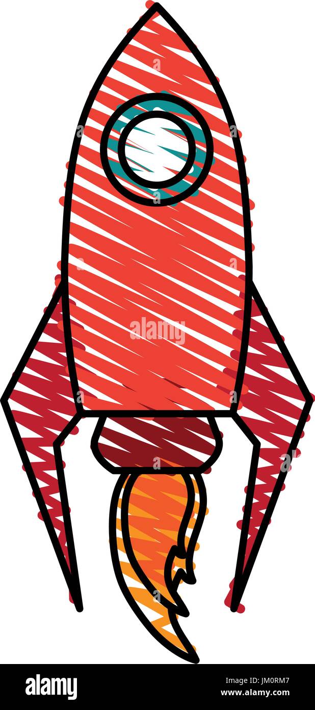 isolated rocket space ship Stock Vector Image & Art - Alamy