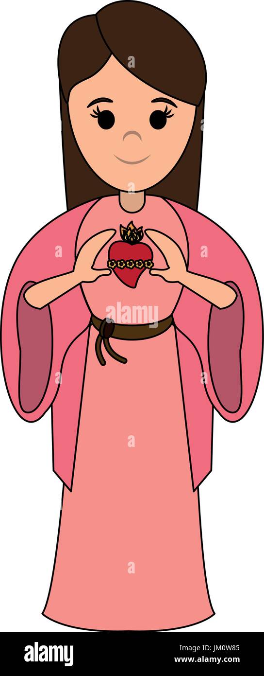blessed holy virgin mary icon Stock Vector Image & Art - Alamy