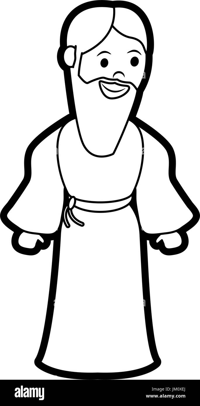 Mary joseph cartoon icon holy hires stock photography and images Alamy