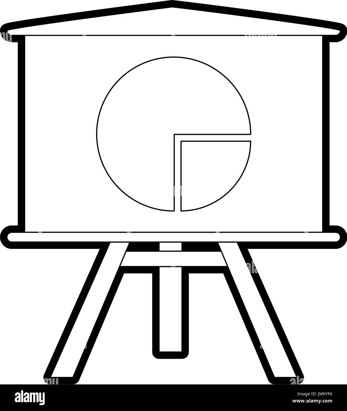 pie chart vector illustration Stock Vector Image & Art - Alamy