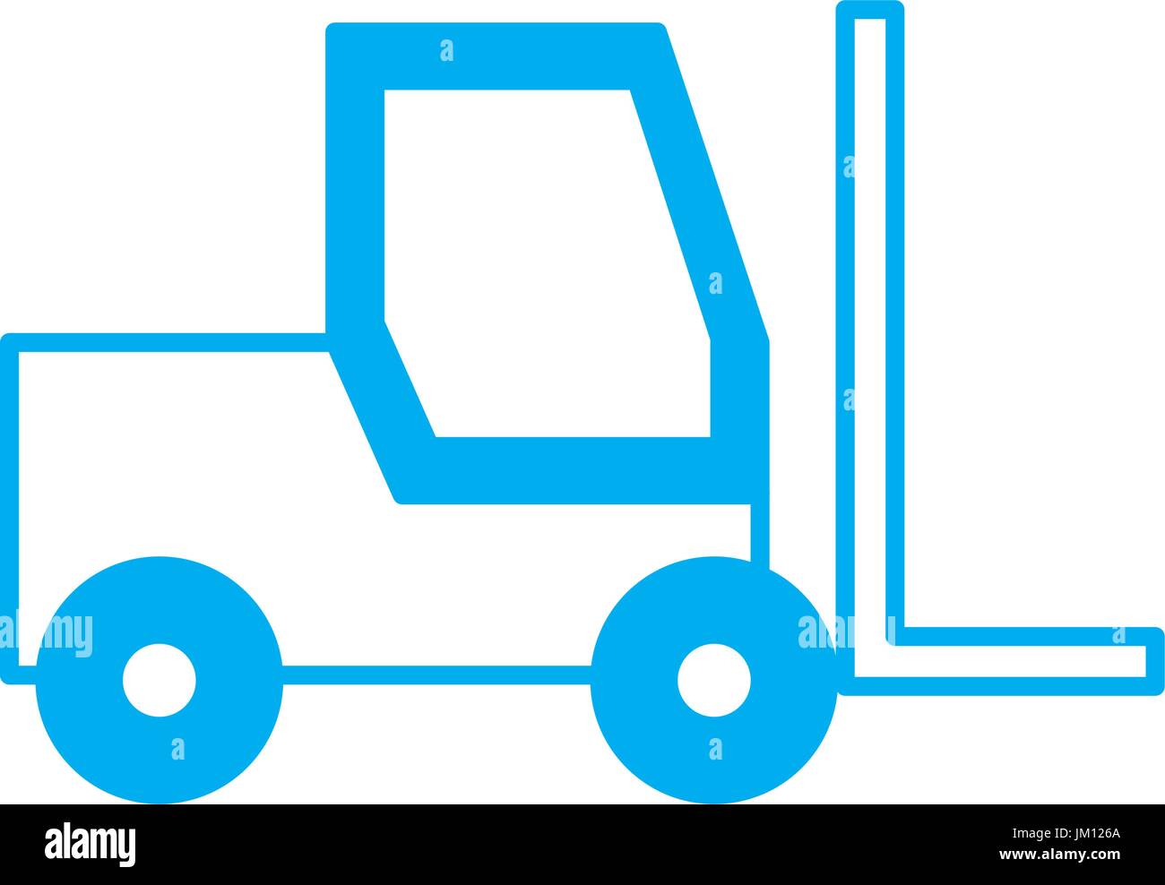 forklift truck icon Stock Vector Image & Art - Alamy