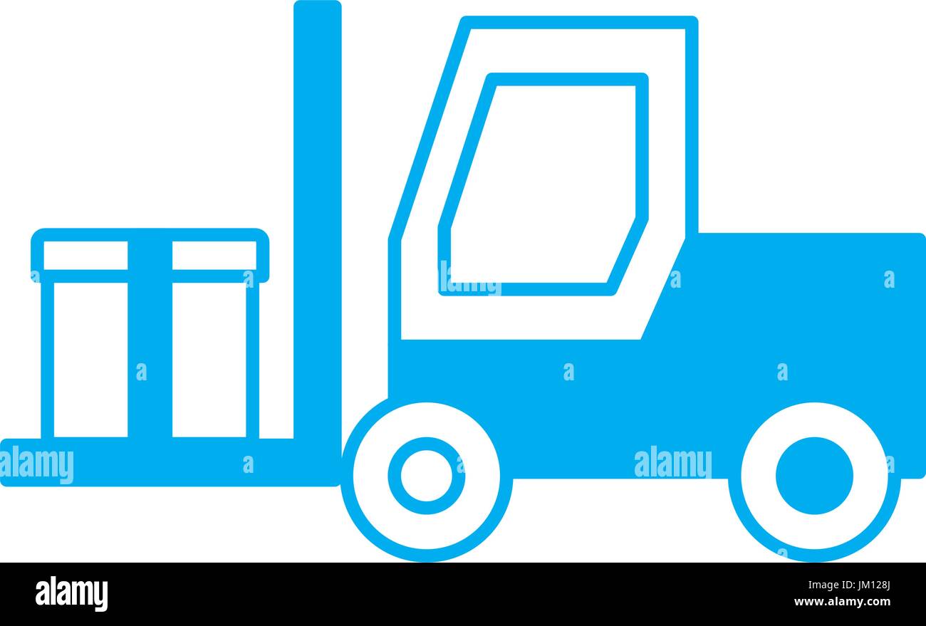 forklift truck icon Stock Vector Image & Art - Alamy
