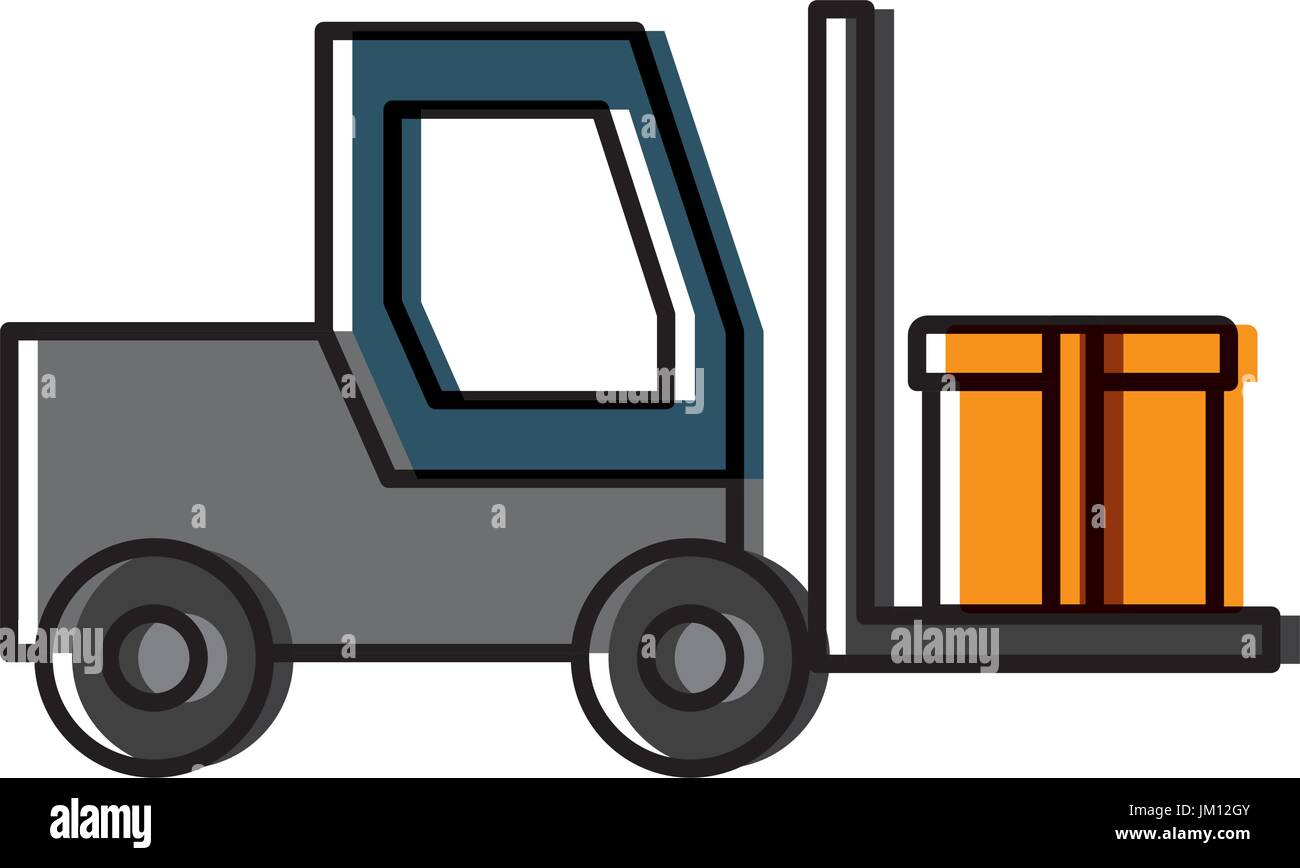 forklift truck icon Stock Vector Image & Art - Alamy