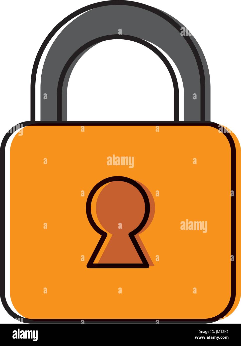 padlock icon image Stock Vector Image & Art - Alamy