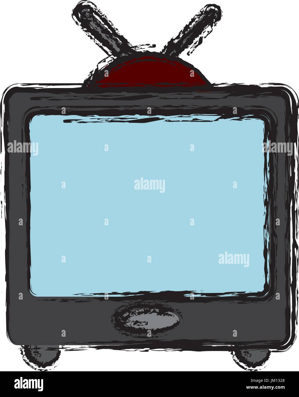 retro television icon Stock Vector Image & Art - Alamy