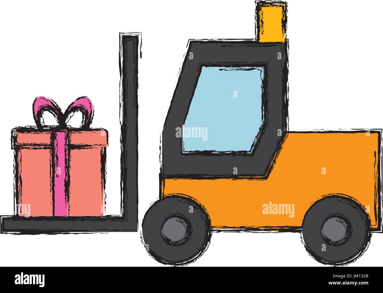 forklift truck icon Stock Vector Image & Art - Alamy