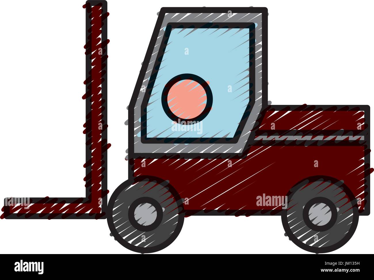 forklift truck icon Stock Vector Image & Art - Alamy