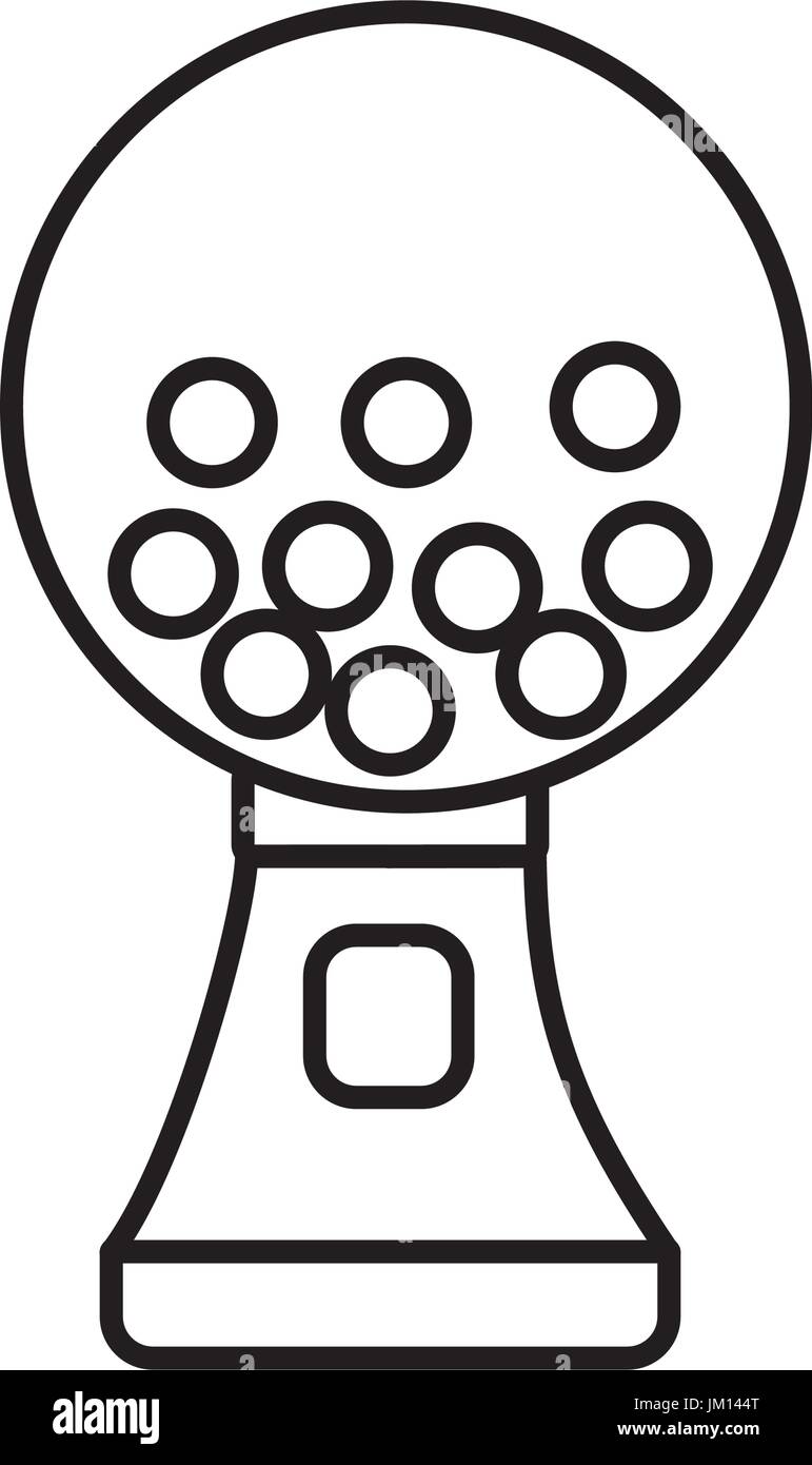 gumball machine icon Stock Vector Image & Art - Alamy