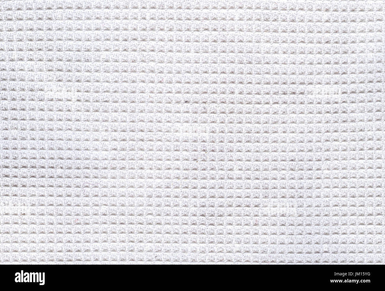 Cotton Waffle Piqué - White - Gala Fabrics