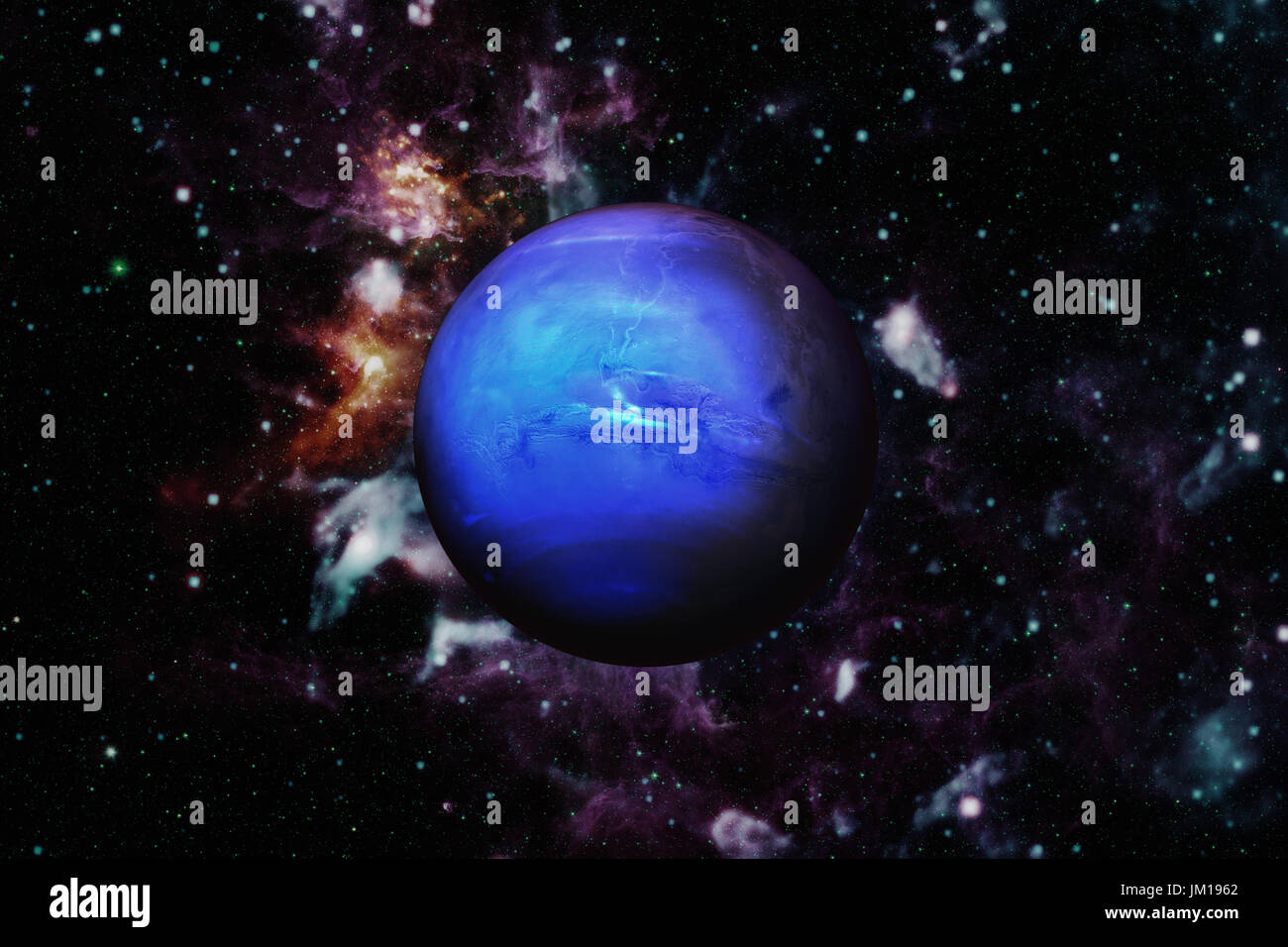 Solar System Neptune. It is the eighth and farthest from the