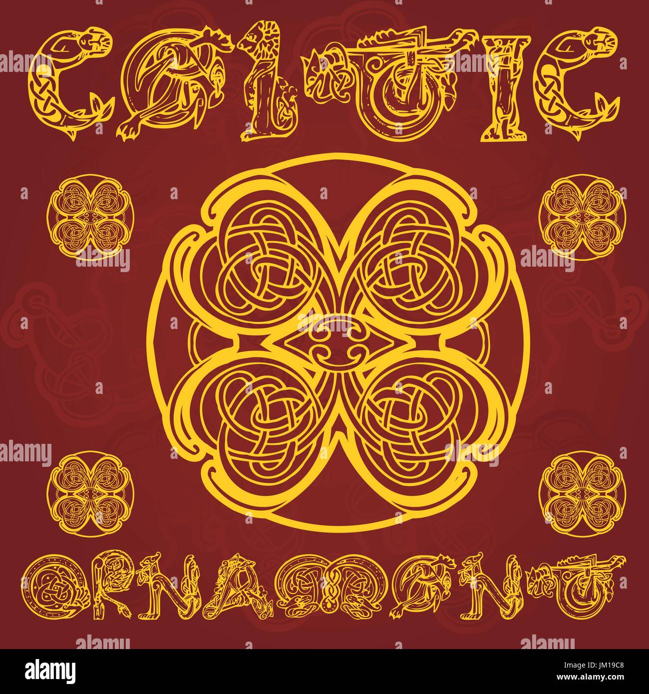 Celtic decorative  ornament Stock Vector