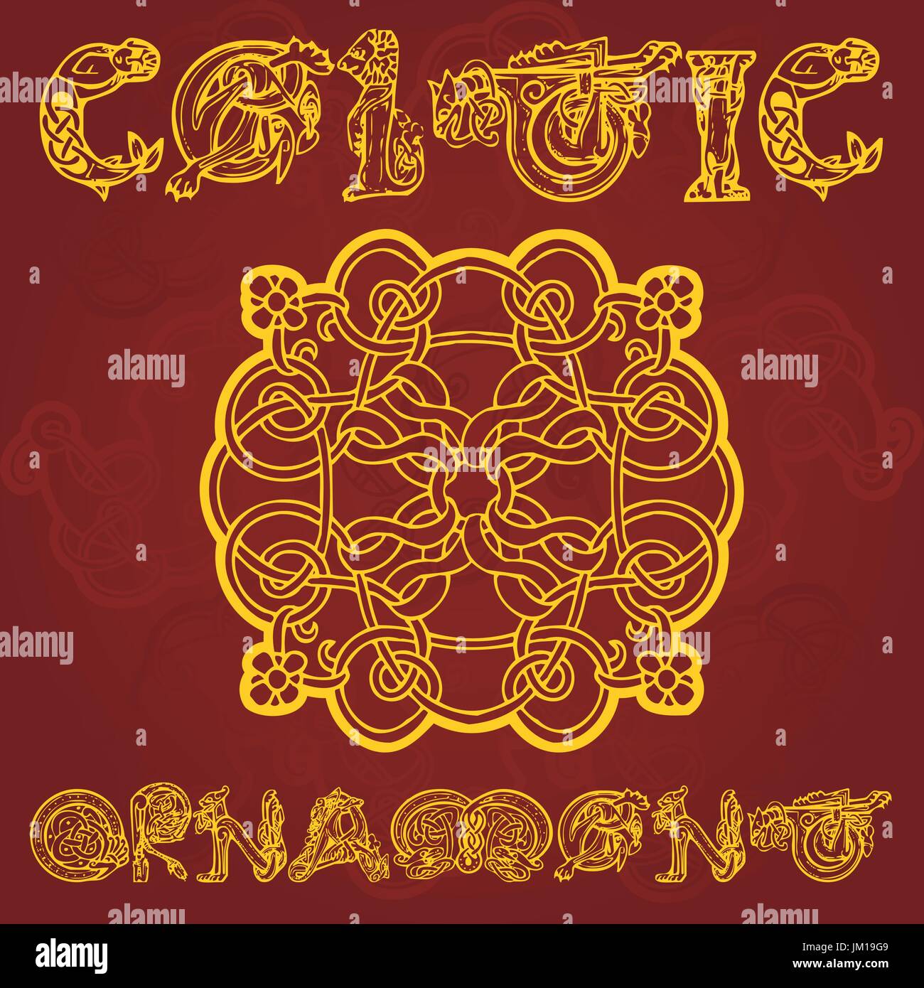 Celtic decorative  ornament Stock Vector