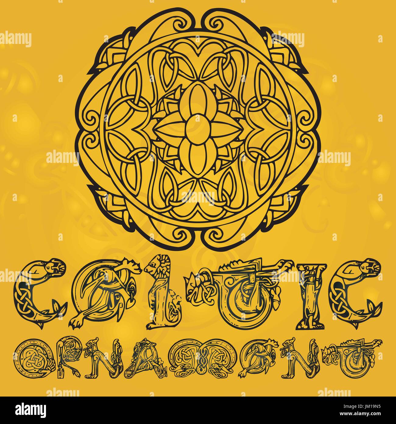 Celtic decorative  ornament Stock Vector