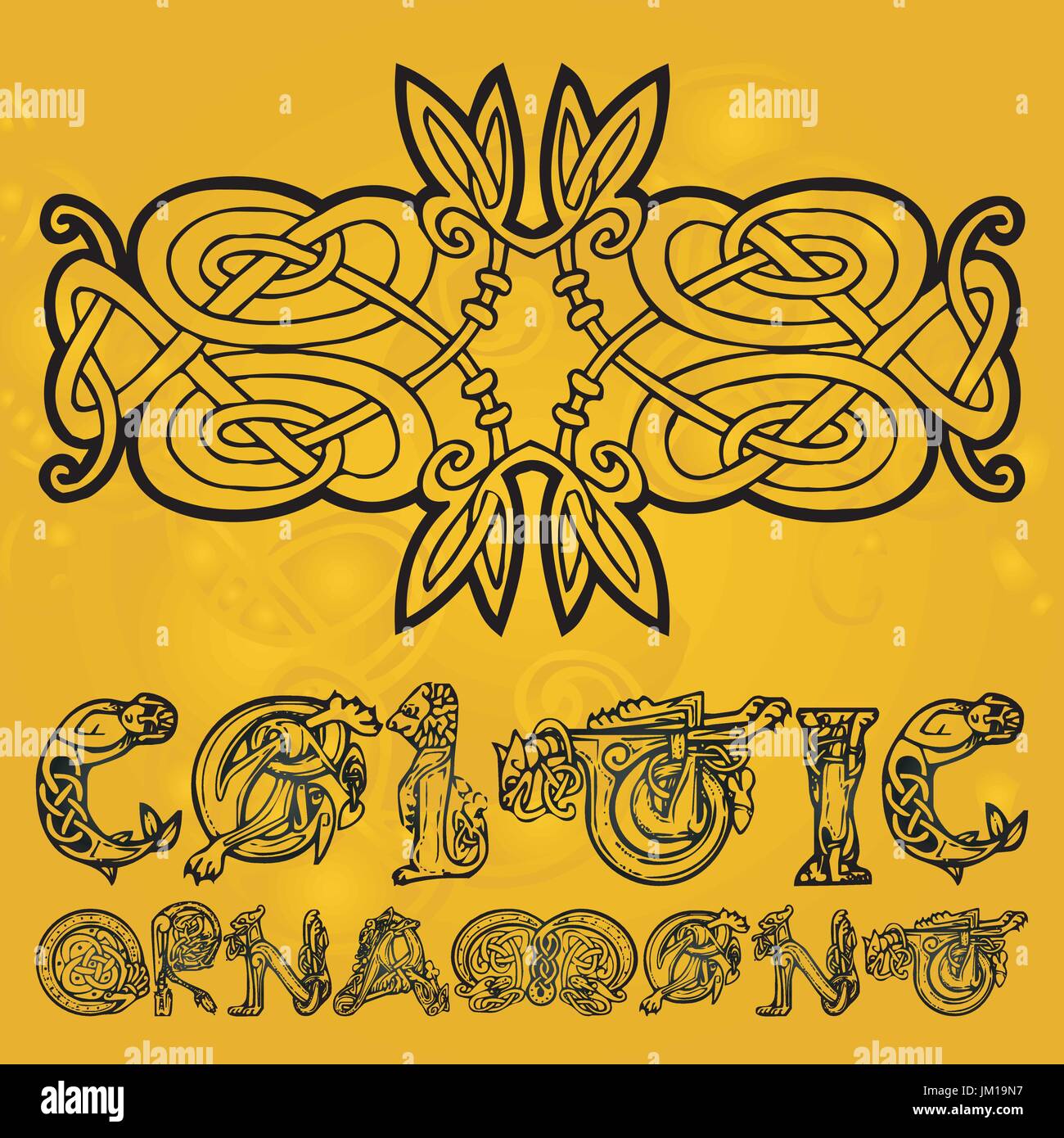 Celtic decorative  ornament Stock Vector
