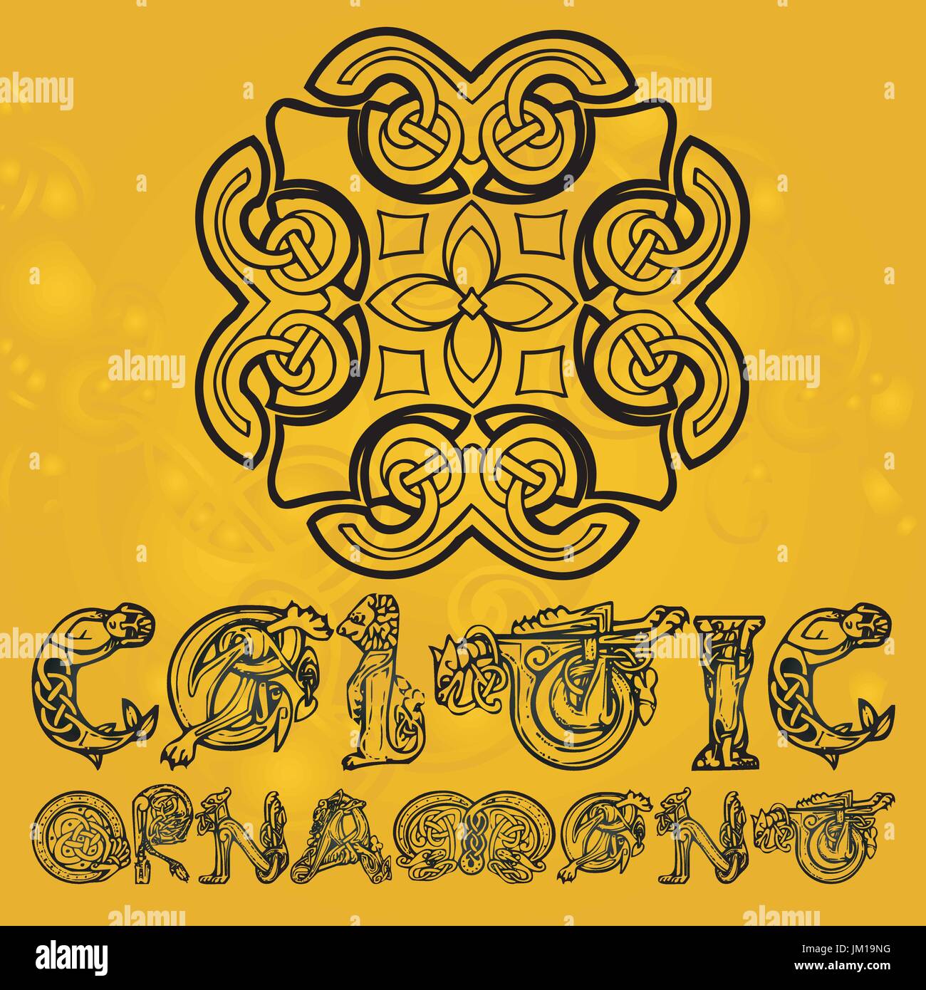 Celtic decorative ornament Stock Vector