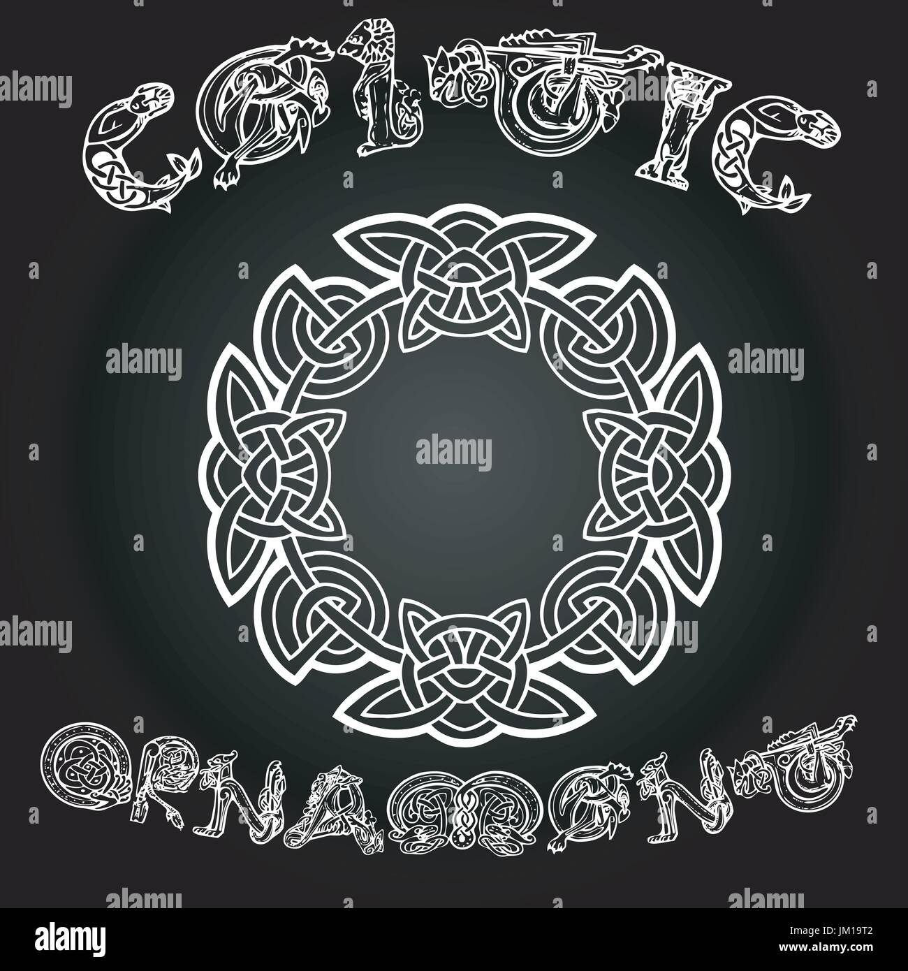 Celtic decorative ornament Stock Vector