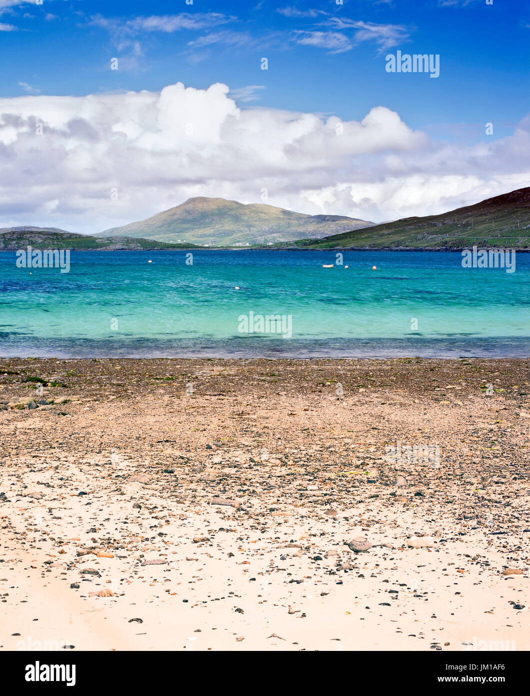 A view of Vatersay Bay on the Isle of Barra, the Outer Hebrides, Scotland Stock Photo