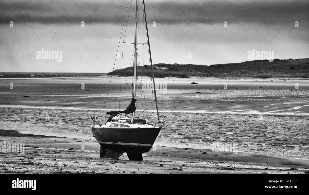 Coastline & Boats Stock Photo