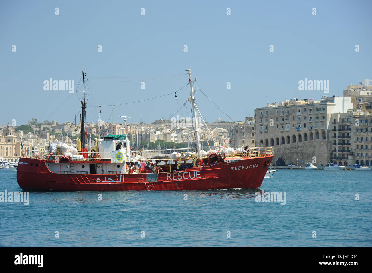 Malta Mediterranean Island Stock Photo