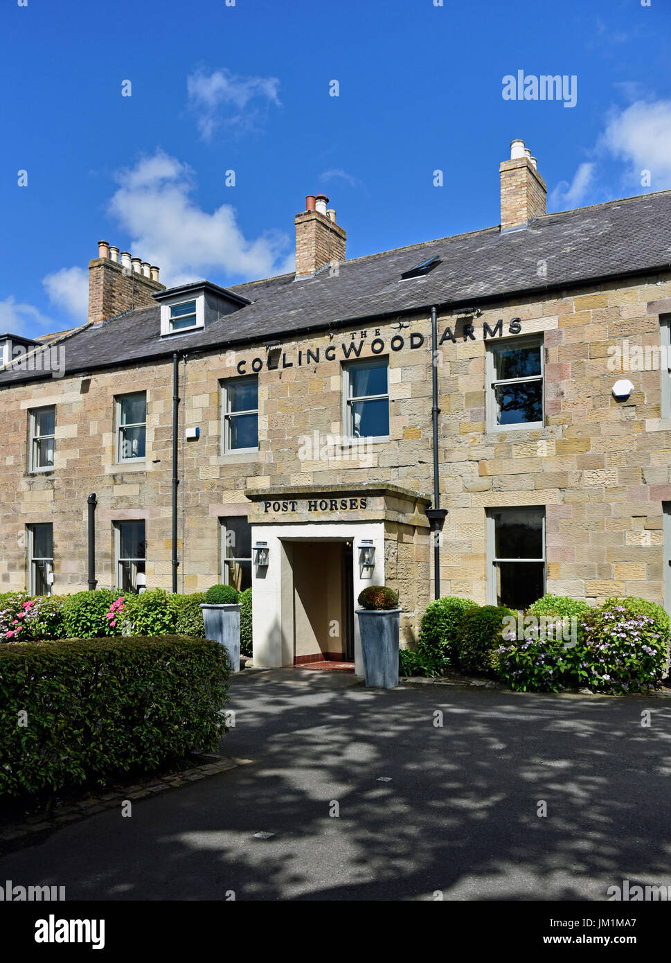 The Collingwood Arms Hotel. CornhillonTweed, Northumberland, England