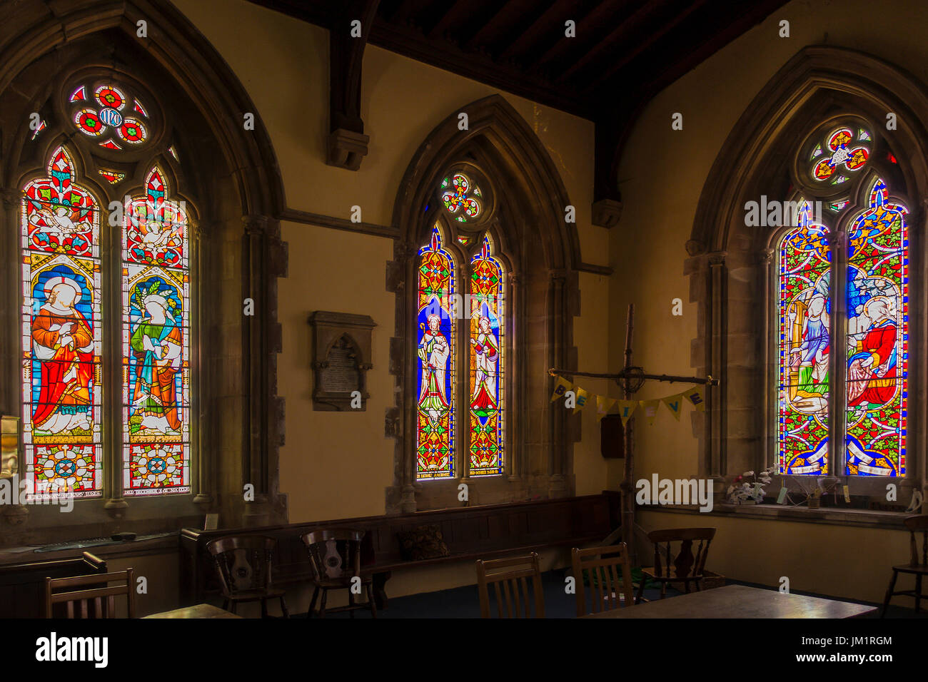 Stained Glass Windows,St Philip and St James Church,Pip and Jim's
