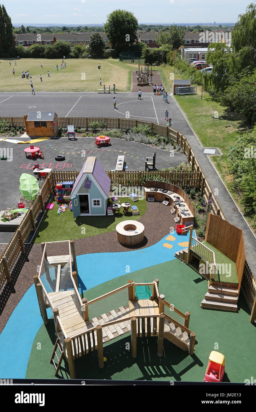 outside play area